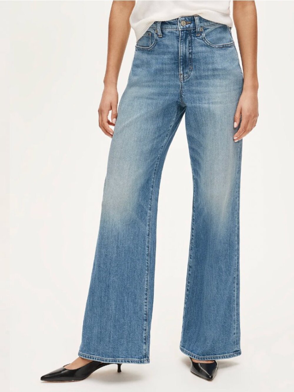 NWT J. Crew Curvy denim trouser jean